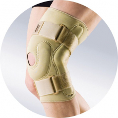 Купить Ортез на коленный сустав из неопрена, с металлическим шарнирами, циркулярный NKN 139 Orto в интернет-магазине