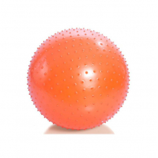 Купить Мяч гимнастический игольчатый М-175, диаметр 75см, оранжевый Тривес в интернет-магазине