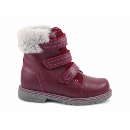 Фото, зимние ортопедические Ботинки при вальгусе зимние для девочек А45-078 Сурсил-Орто для детей