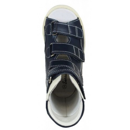 Фото, летние ортопедические Стабилизирующие сандалии тутор синий 23-105 Сурсил-Орто для детей