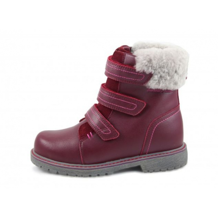 Фото, зимние ортопедические Ботинки при вальгусе зимние для девочек А45-078 Сурсил-Орто для детей