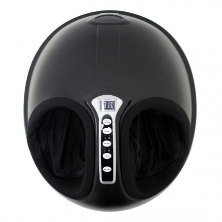 Купить Массажер для ног Bolide (черный), роликовый массаж, воздушно-компрессионный массаж, прогрев, GESS-340 black в интернет-магазине