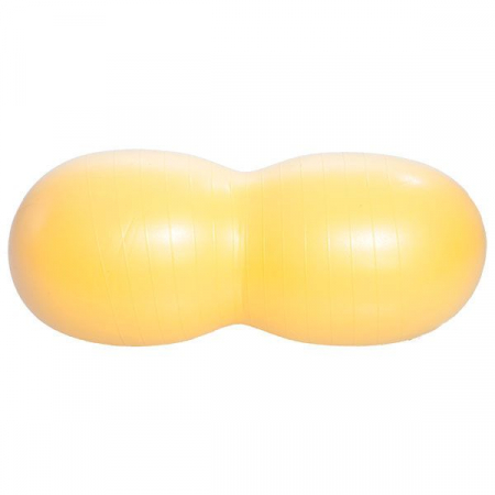 Купить Мяч в форме арахисового ореха с системой с системой «антиразрыв» Диаметр: 40см, желтый, М-240 Тривес в интернет-магазине