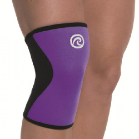 Купить Спортивный бандаж на колено поддерживающий связки женский, цвет фиолетовый 7751W Rehband в интернет-магазине