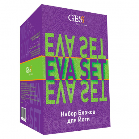 Купить Опорные блоки Eva Set для йоги, 2 шт., GESS-093 в интернет-магазине