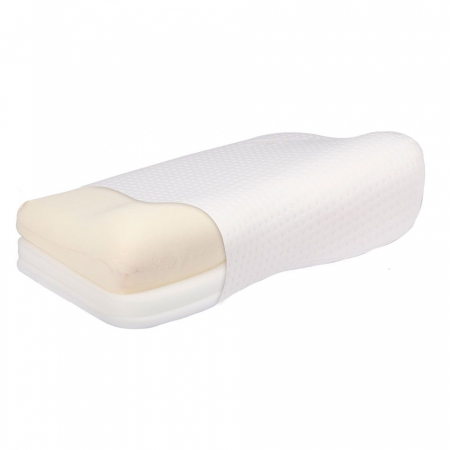 Купить Ортопедическая подушка с эффектом памяти, трехслойная под голову Т.105 (ТОП-105) Тривес в интернет-магазине