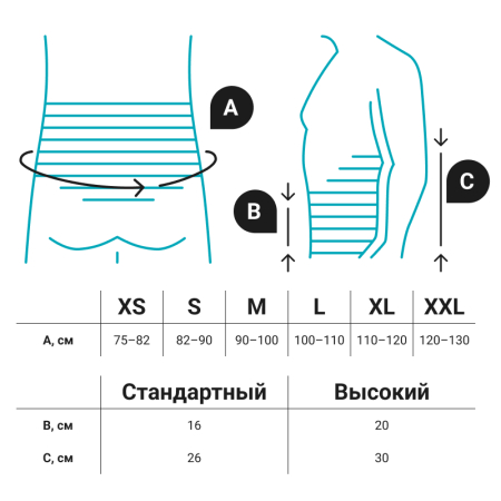 Купить Корсет ортопедический поясничный BS-222 Orlett с ребрами жесткости в интернет-магазине