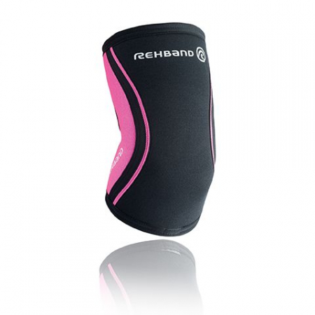 Купить Спортивный бандаж суппорт на локоть женский, цвет розовый 102333 Rehband в интернет-магазине