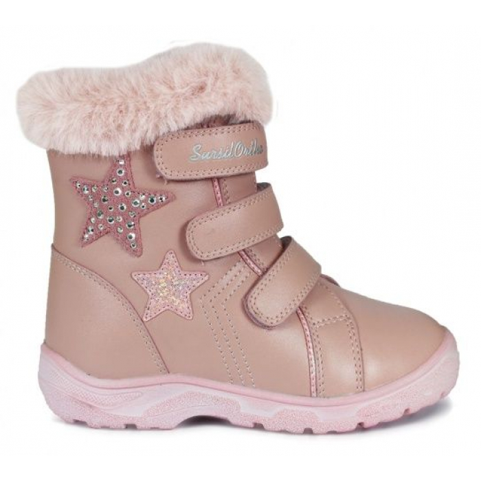 Фото, зимние ортопедические Ботинки зимние для девочек А45-093 антивальгусные  Сурсил-Орто для детей