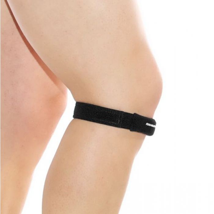 Купить Спортивный бандаж-стяжка на колено прыгуна при синдроме Шляттера 7757 Rehband в интернет-магазине