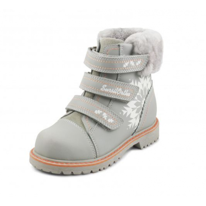 Фото, зимние ортопедические Ботинки при вальгусе зимние для девочек А45-020 Сурсил-Орто для детей