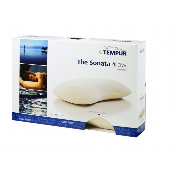 Купить Ортопедическая подушка изогнутой формы Sonata 61*40см, Tempur в интернет-магазине
