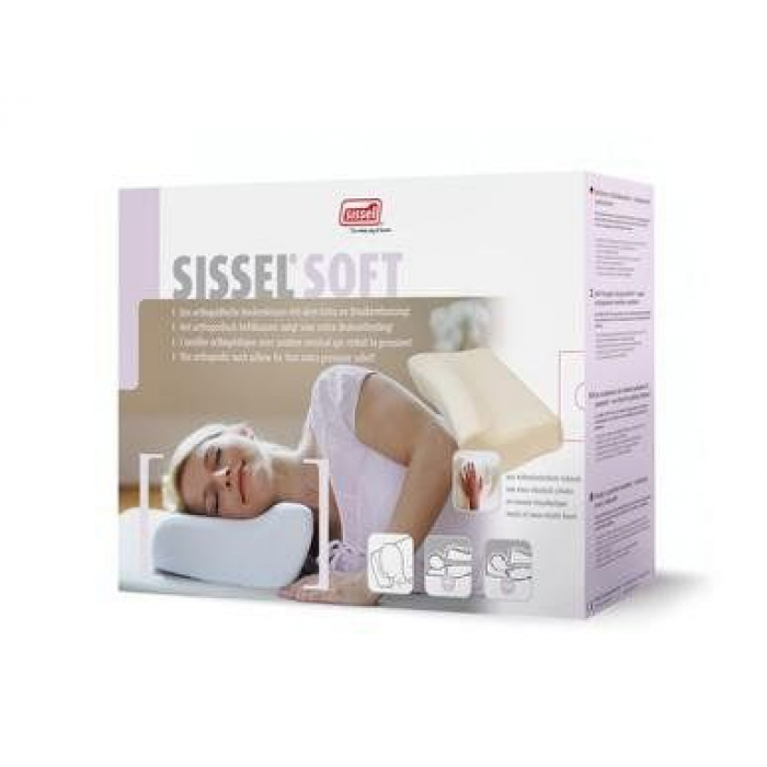 Купить Ортопедическая подушка "Sissel Soft" Medium  под голову премиум-класса в интернет-магазине