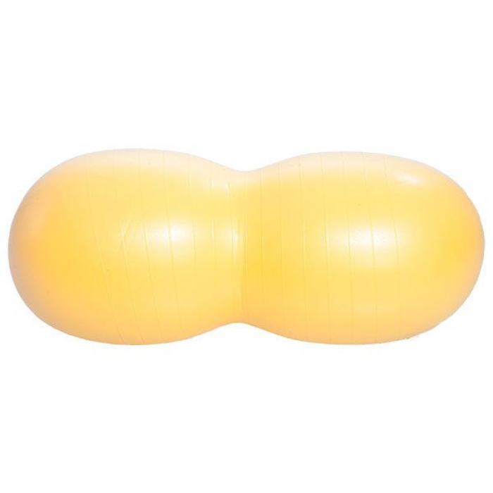 Купить Мяч в форме арахисового ореха с системой с системой «антиразрыв» Диаметр: 40см, желтый, М-240 Тривес в интернет-магазине