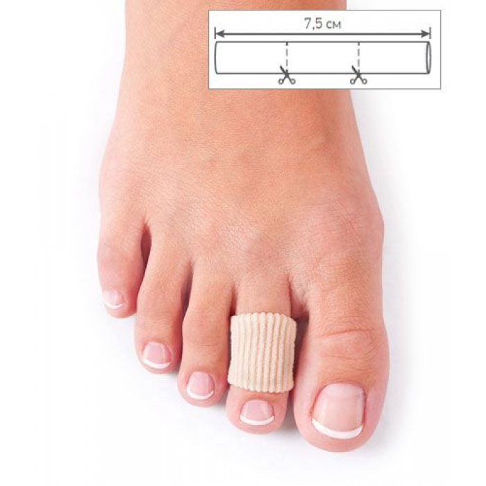 Купить Отрезная защитная трубочка для проблемных пальцев ног Todes 7,5см, ORTMANN в интернет-магазине